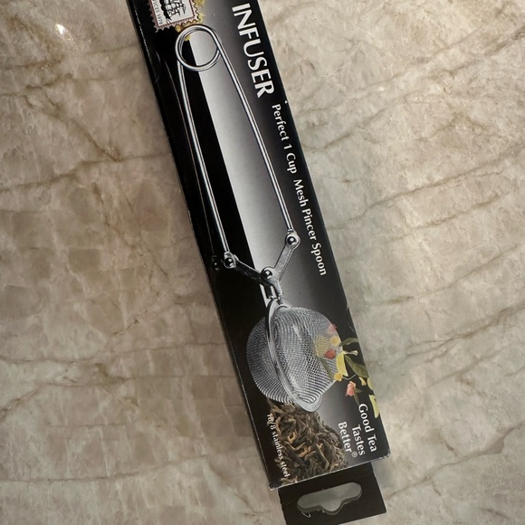 Tea Infuser Mesh Pincer Spoon. NWT - Picture 5 of 7